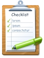 Checklist lorem ipsum consectetur